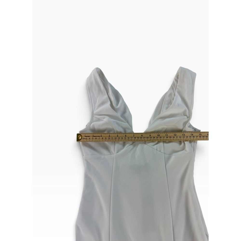 Lulus White Halter Mini Dress S - Picture 6 of 8